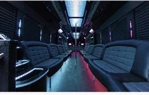 Party Bus- 40 pax interior for party bus rental Party Bus- 40 pax interior for party bus rental